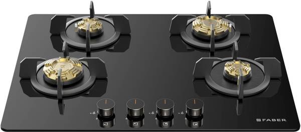 FABER Prime HT704 CRS BR CI AI Glass Automatic Hob