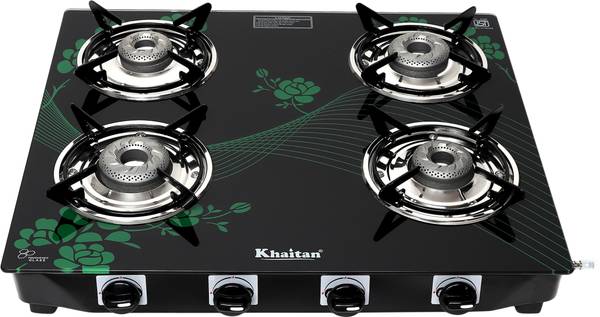 Khaitan gas stove 4 sales burner price