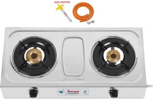 Yash Collections Stainless Steel Manual Gas Stove