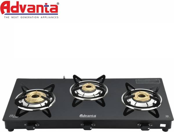 Advanta ADVANTA POLO 3 BURNER GAS STOVE Iron Manual Gas Stove
