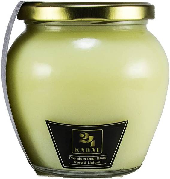 24 Karat Premium Desi Ghee Bilona CurdChurned Reusable Mason
