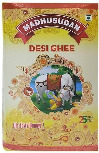 Madhusudan PURE DESI GHEE 1 L Carton