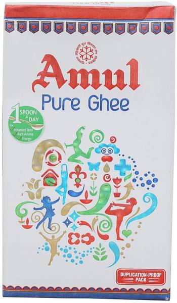 Amul Pure Ghee, 500g Tetra Pack Ghee 500 g Box