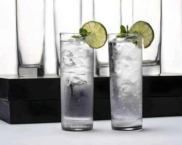 SANVINSTORES 250ML Traditional Premium Drinking Water,Juice,Cocktail,Wine,Mocktail Or Whisky Glass Water/Juice Glass
