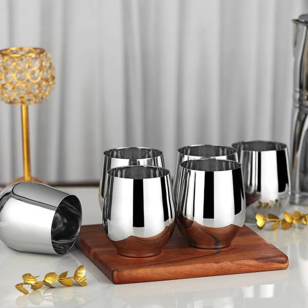 Chakmak (Pack of 6) Vivo Glass Set Water/Juice Glass