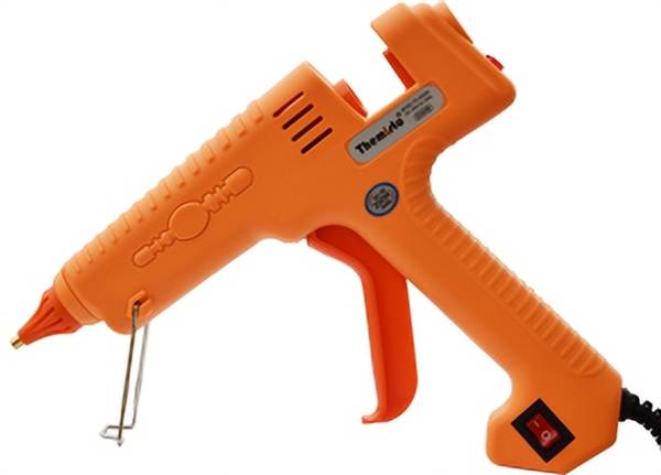tHemiStO 200W TH-GG200 Glue Gun with 5 Glue Sticks High Temperature Corded Glue Gun