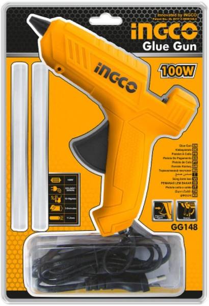 Gilhot Glue Gun 100 Watt Heavy Duty Hot Melt Glue Gun for DIY, Crafts, Wood, Plastic Standard Temperature Corded Glue Gun