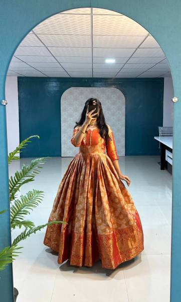 AdiYogiClothing Anarkali Gown
