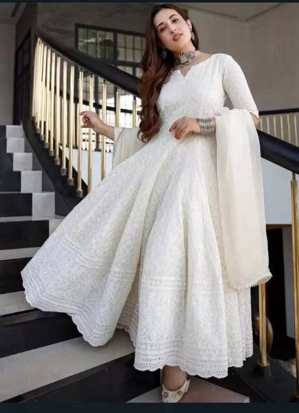 krishan women wear Anarkali Gown