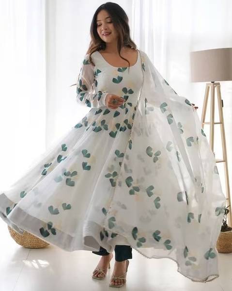 LAAIBACREATION Anarkali Gown