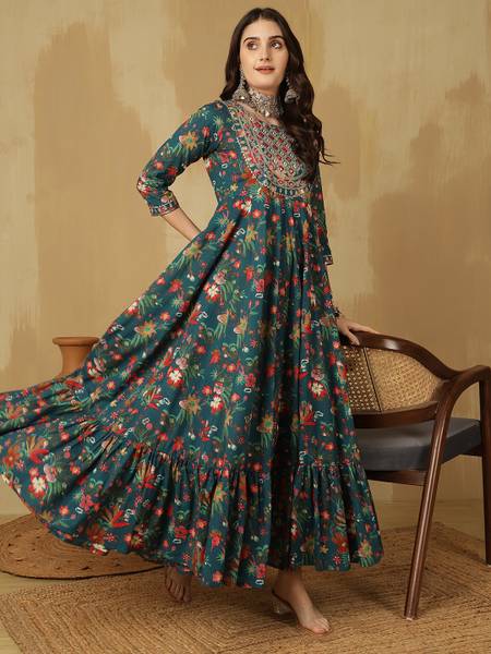 GLAM ROOTS Anarkali Gown