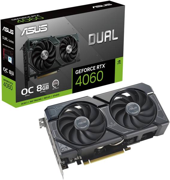 ASUS NVIDIA Dual NVIDIA GeForce RTX 4060 OC Edition 8GB GDDR6 Gaming