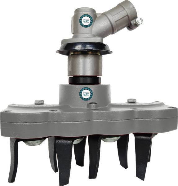 DVI ROTARY HARROW/VERTILLER WITH GEAR HEAD ASSEMBLY FOR BRUSH CUTTER/26MM 9 TEETH Fuel Grass Trimmer