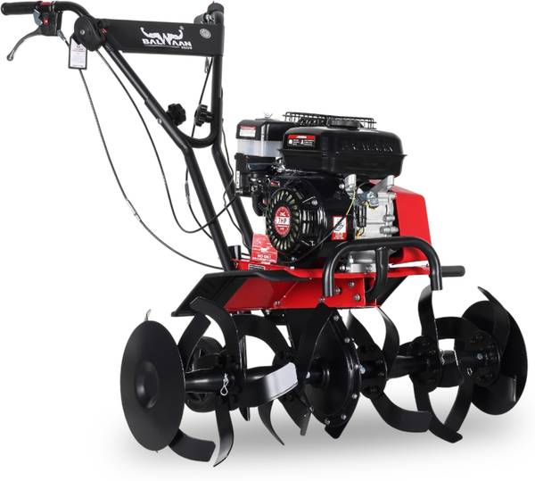 Balwaan Krishi BP-500 Power Weeder, 7HP Petrol Engine with Forward & Reverse Speed for Weeding Fuel Grass Trimmer