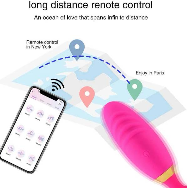 Blisfaction App Control Vibrator with 10 Mode & Speed For Women or Girls