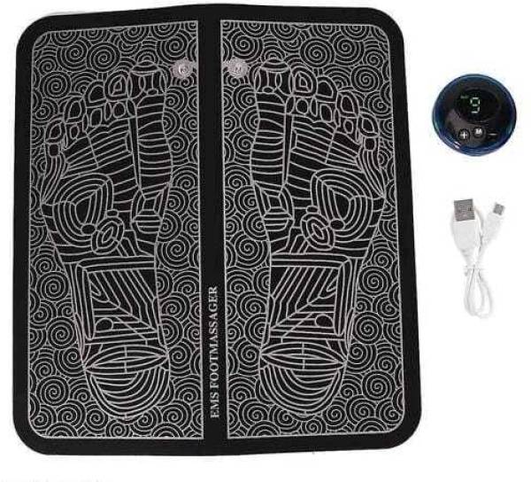 KERHIZ EMS FOOT MASSAGER,Electric Foot Massage Pad, USB Rechargeable Foot Massage Mat