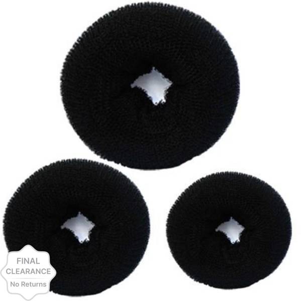 PARAM Hair Donut Pack of 3 | All 3 different sizes Bun