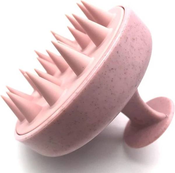 Dimesta Hair Scalp Massager Brush Lightweight Scalp Scrubber with Soft Silicone Bristles