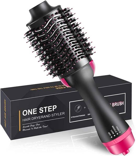 Uniquecartel Hot Air Brush 2 in 1 One Step Hair Dryer and Styler Volumizer for Straightening