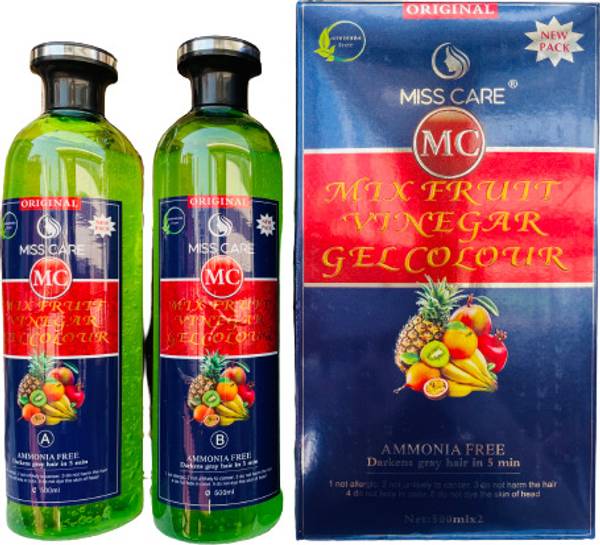 Miss Care 1000ML Original MC Mix Fruit Vinegar Gel Colour Ammonia Free