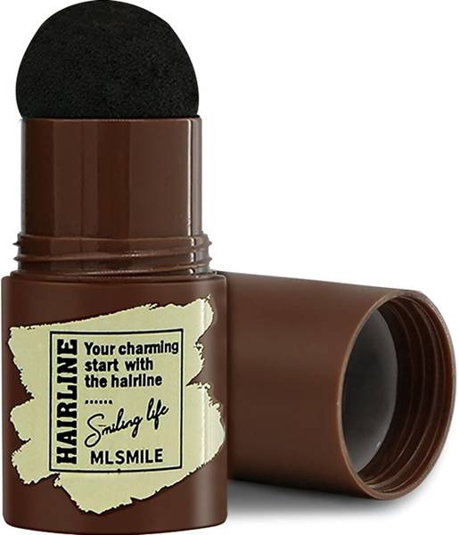 NEHIK ENTERPRISE Hair Shading Sponge Pen, Hairline Shadow Powder Stick, Quick Root Touch-Up , BLACK