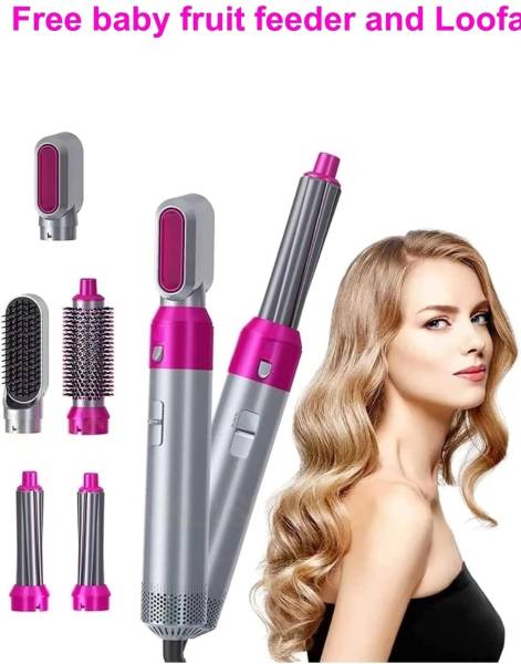 g traders 5in1 Hair Dryer Comb for Multifunctional Styling Tool For Curly Hair Styler Hair Curler