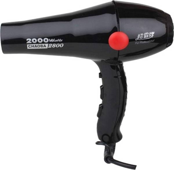 PSS CHAOBA 2000 Watts Professional Hair Dryer (Black Model 2800) Hair