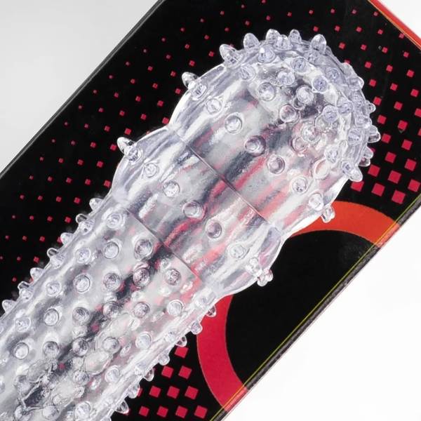 BINZIA ERTYUY WHITE SILICONE CRYSTAL NIRODH WITH LUBRI PAXK OF 1 Hair Extension