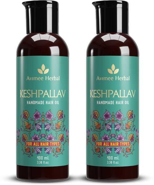 avimee herbal Keshpallav Hair Oil | Pack of 2 Hair Oil - Price History