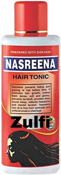 Zulfi Original nasreena hair tonic 400ml Hair Oil