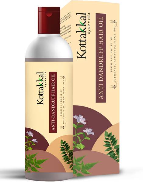Kottakkal ayurveda Anti-Dandruff Hair Oil, Paraben & Sulphate Free, No Artificial Color & Fragrance Hair Oil