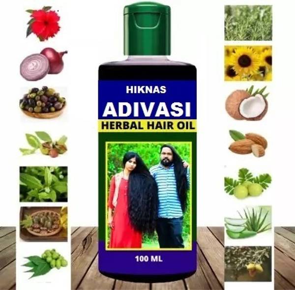 HIKNAS ADIVASI NEELAMBARI HEARBAL HAIR GROWTH OIL Hair Oil