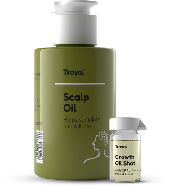 Traya Scalp Oil with Growth Oil Shot | Hair Oil for Hair Growth Hair Oil