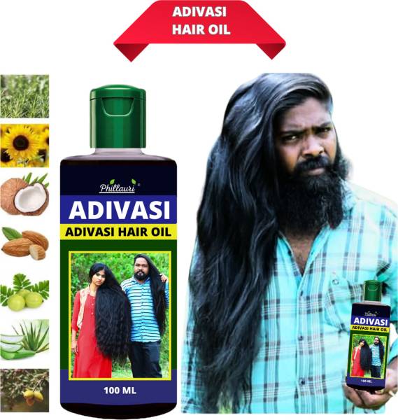 Phillauri Adivasi Natural Jadibuti Hair Oil For Hair Growth & Anti Dandruff Hair Oil