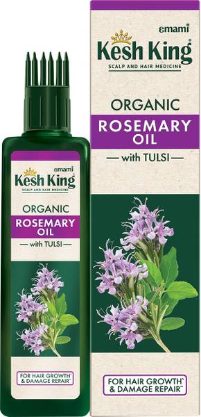 Kesh King Rosemary Oil With Tulsi | For Hair Growth & Damage Repair Hair Oil