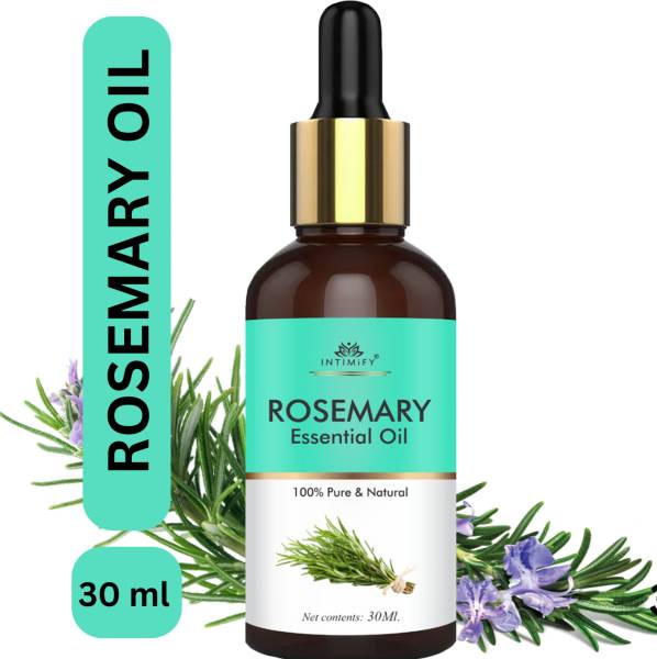 INTIMIFY Rosemary Essential Oil, 100% Pure Oil for Hair Growth, Hair Fall Control Hair Oil