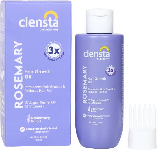 Clensta Rosemary Hair Growth Oil With Vitamin E For Reducing Hair fall Men & Women Hair Oil