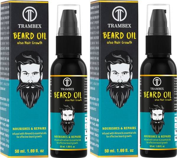 Trambex Pure Beard Growth Hair Oil 100% Natural Oil Used Beard oil (100 ml) Hair Oil