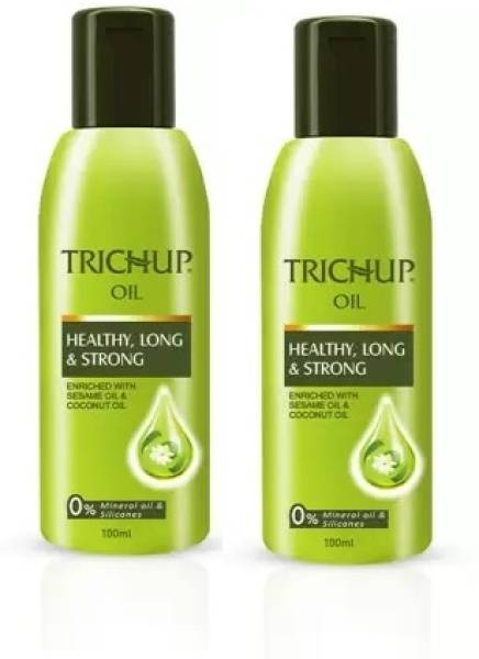 TRICHUP Healthy Long & Strong Hair Oil  100 ml pack of 2 Hair Oil