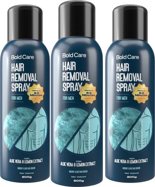 Bold Care Hair Removal spray - Fast & Painless Body Hair Removal Spray for Smooth Back Spray