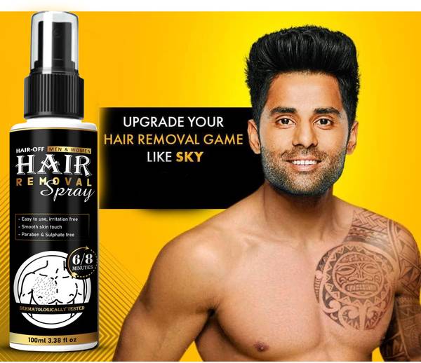 IMFAIR Hair Removal Cream Spray for Men Chest,Back,Legs,Under Arms,Intimate Area UNISEX Spray
