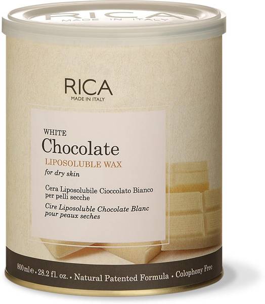Rica Wax Liposoluble Waxing with Kit, 800g (White Chocolate) Wax