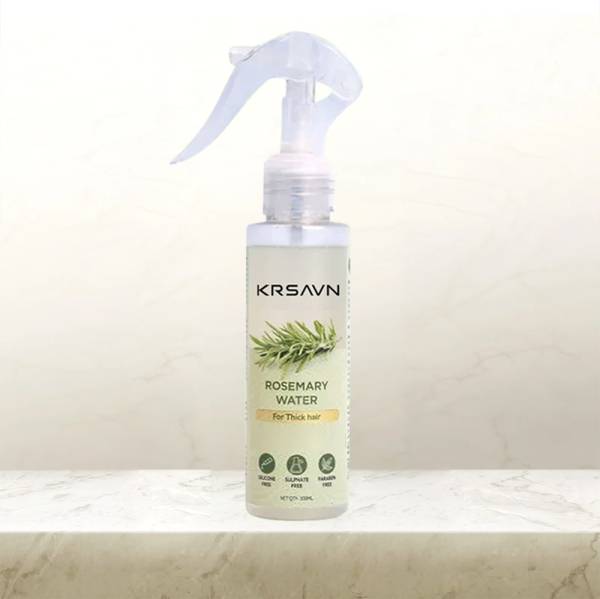 KRSAVN Organic Rosemary Water Mist/Spray/Toner For Hair Growth