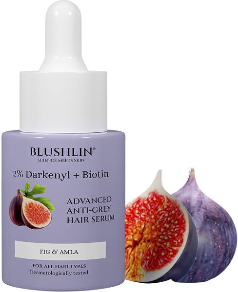 blushlin 2% Darkenyl for Anti-Grey Hair Serum + Hair Growth Actives | Toxin Free |