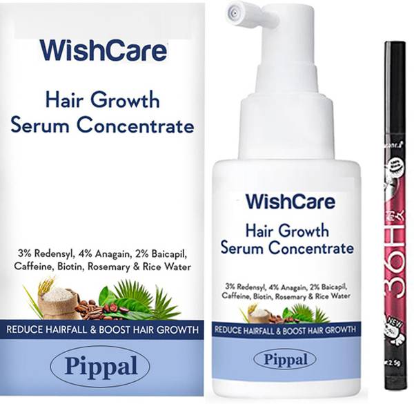 PIPPAL WishCare Hair Growth Serum Concentrate With Free 36HEyeliner-1