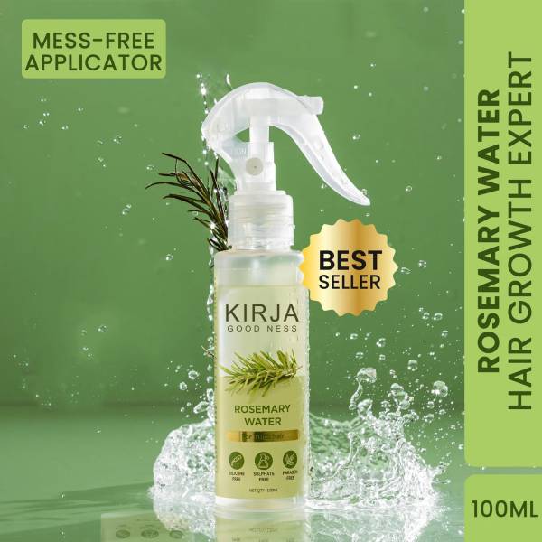 KIRJA Alps Organic Rosemary Water Mist/Spray/Toner For Hair Growth