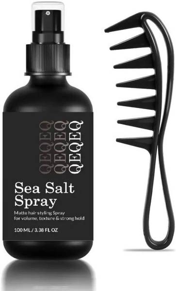 QEQEQ Sea Salt SprayHair Volume,Texture,Heat Protectant,Hold-Styling Hair Spray(100ml) Hair Spray