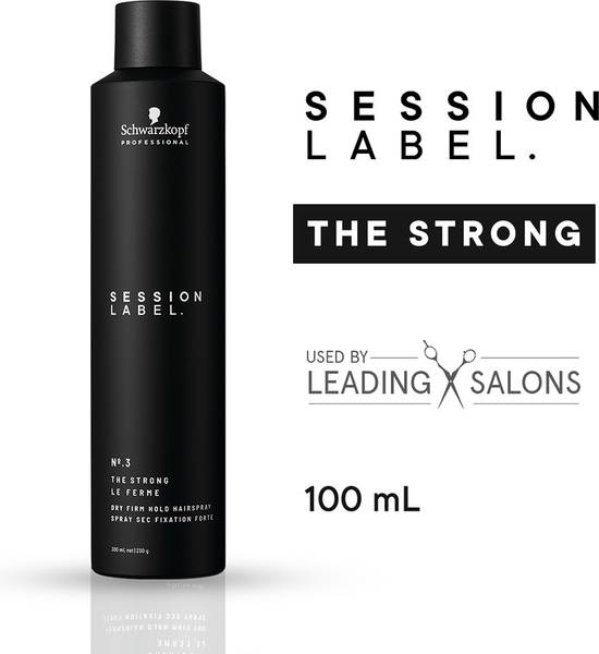 Schwarzkopf Professional OSIS Session Label Strong Hold Hairspray, 300ml Hair Spray