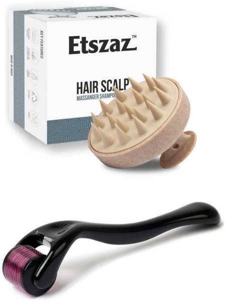 Etszaz 540 Titanium 0.5mm derma & Soft Silicone Bristles Comb Scrubber Brand: Generic