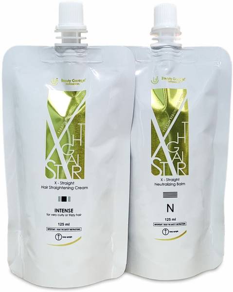 Hair straight online cream at home